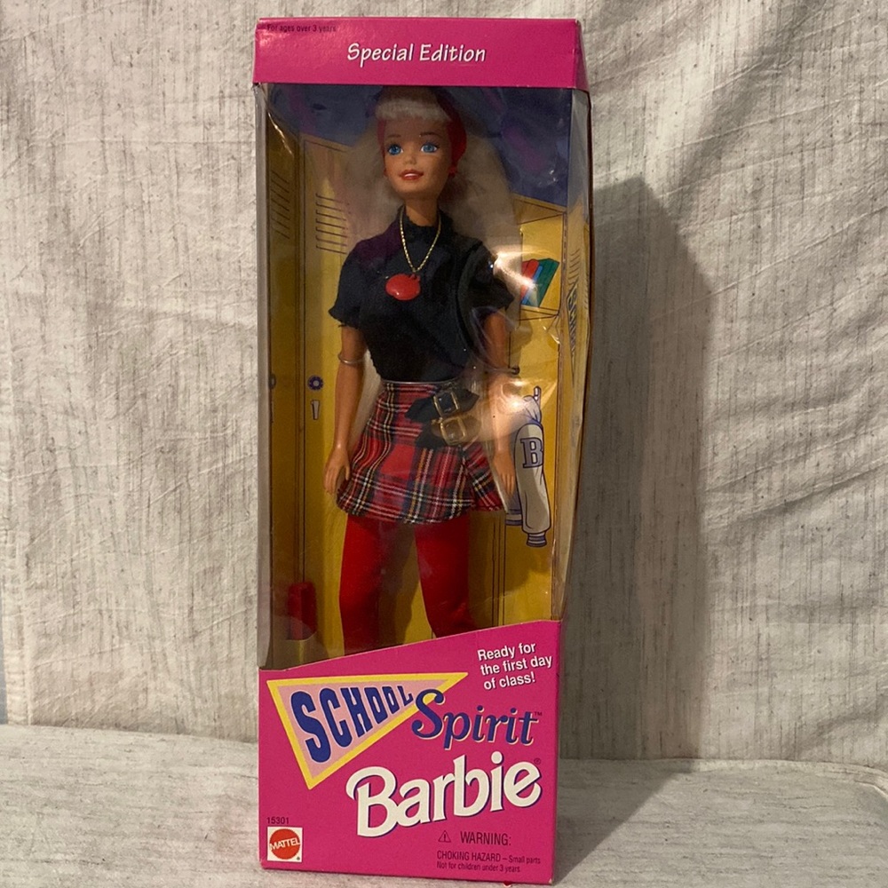 1995 School Spirit Barbie NIB